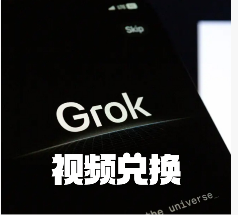 Grok视频-300元兑换卡